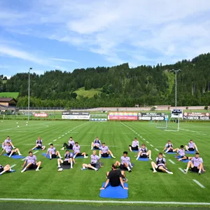 St. Pauli im Trainingslager in Flachau