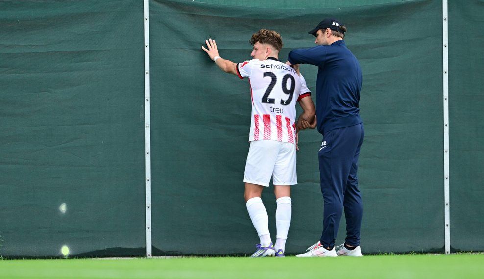 Philipp Treu verletzte sich gegen den HSV an der Schulter.