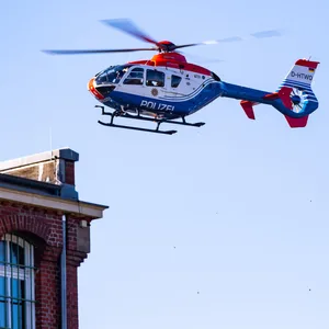 Ein Helikopter der Hamburger Polizei (Archivbild).
