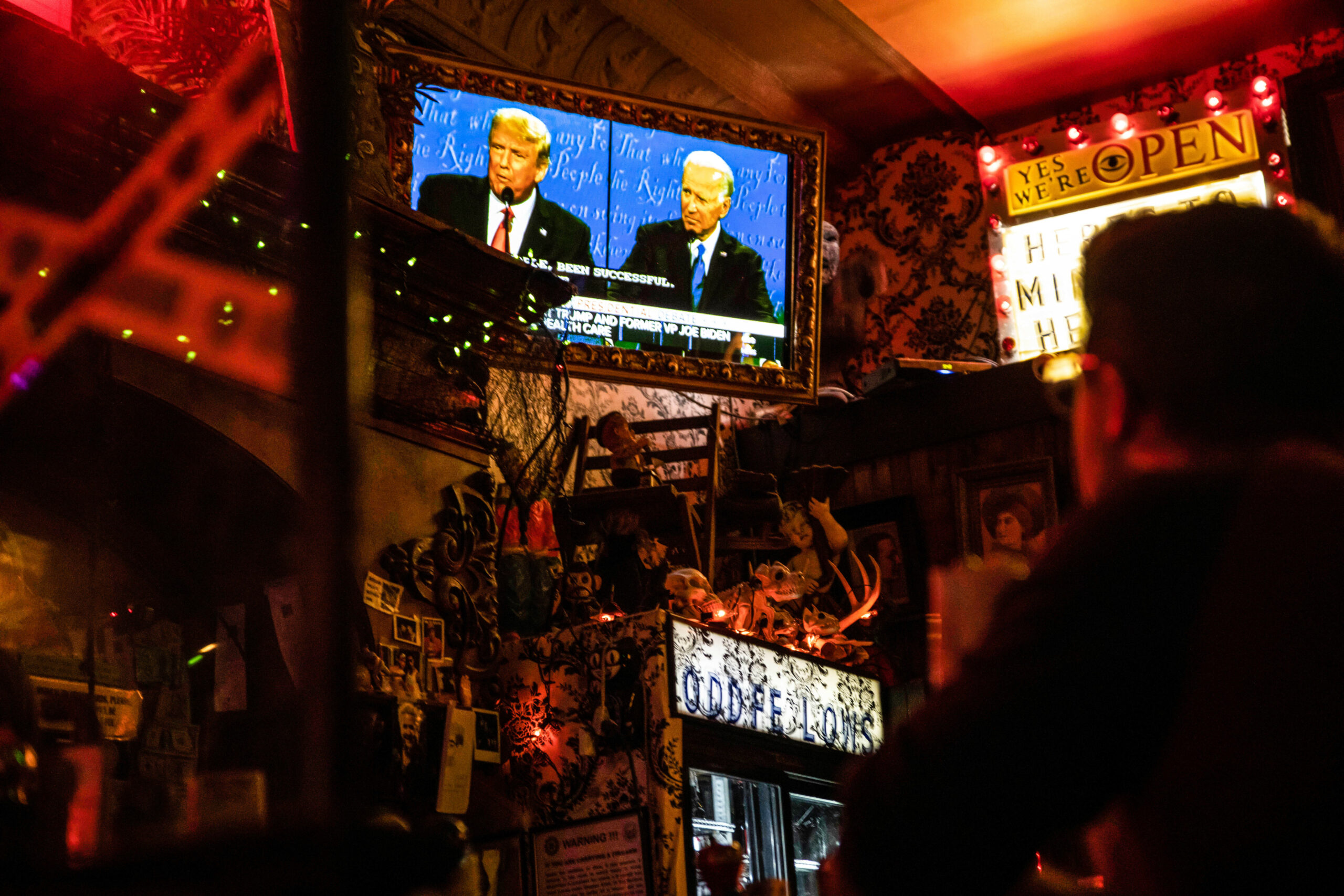 Schon im Wahlkampf 2020 traten Donald Trump und Joe Biden in mehreren TV-Duellen gegeneinander an.