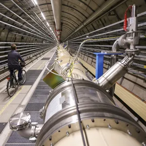 Der Teilchenbeschleuniger Hera des Deutschen Elektronen-Synchrotron (DESY)