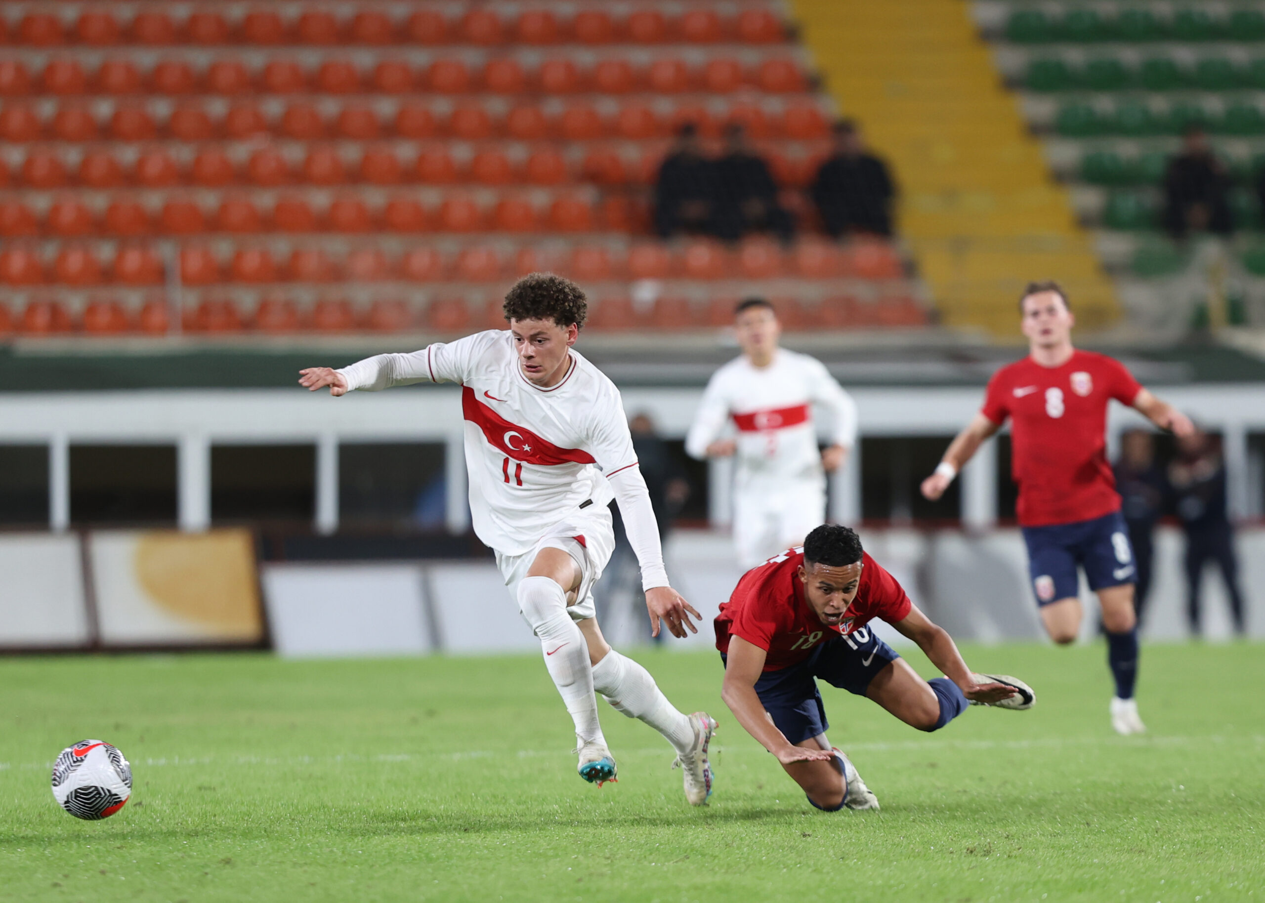 Erencan Yardimci bei einem U21-Länderspiel