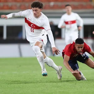 Erencan Yardimci bei einem U21-Länderspiel