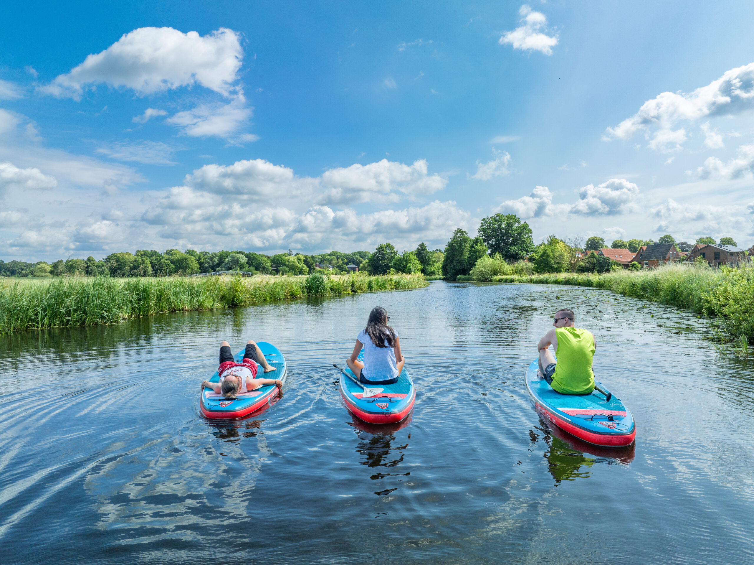 Pause auf dem Wasser