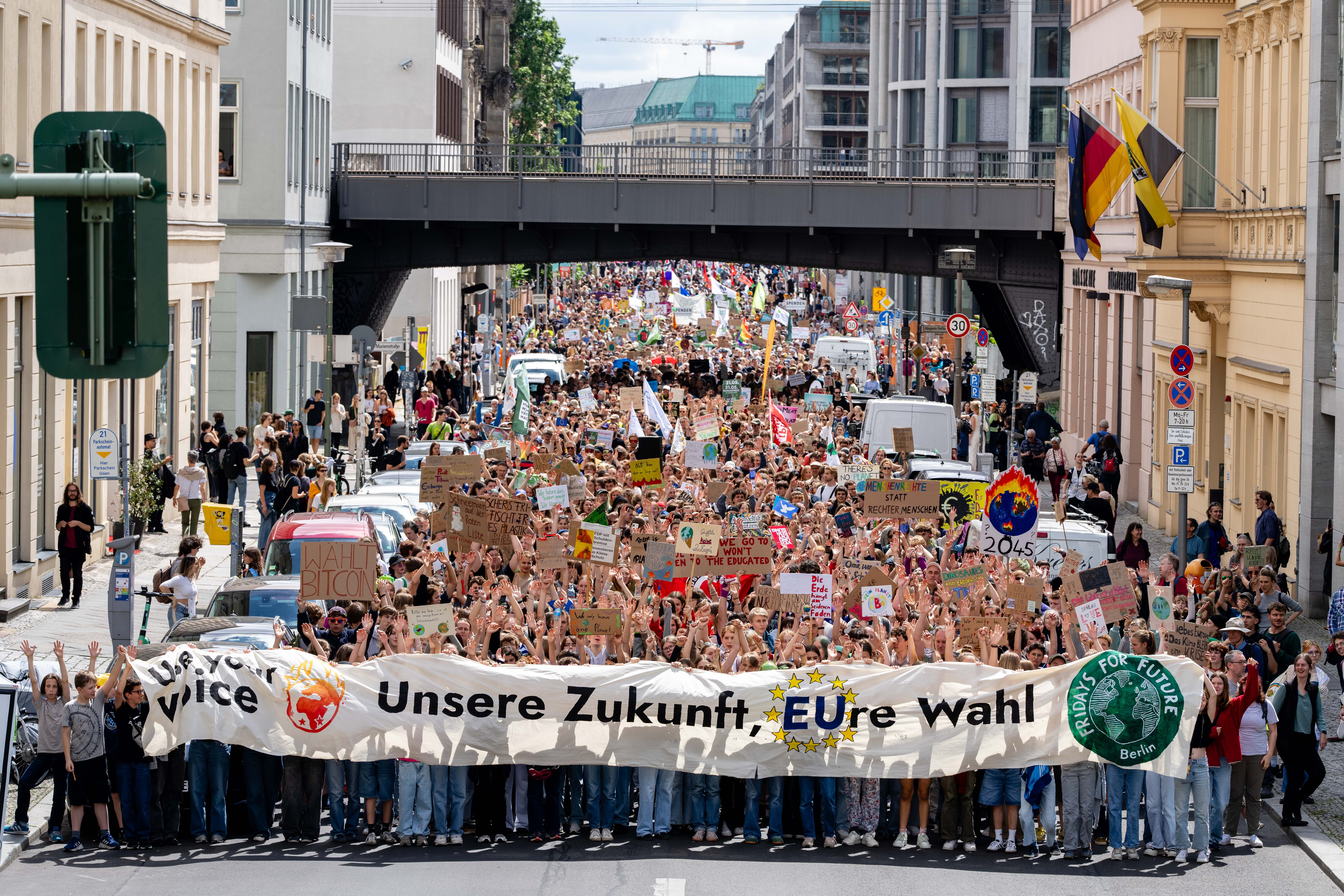Fridays for Future Protest in Berlin