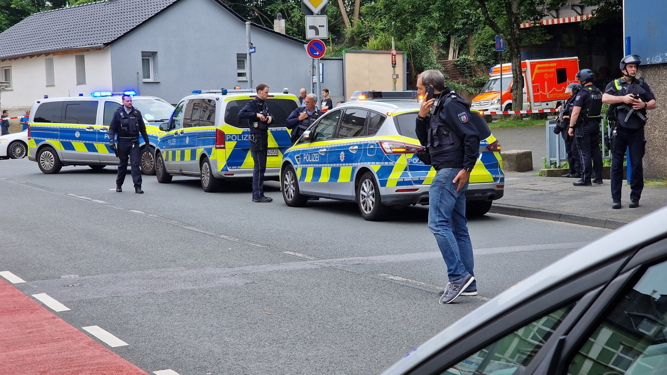 Ein Großaufgebot der Polizei hatte seit Samstagvormittag nach dem Hagener gefahndet.