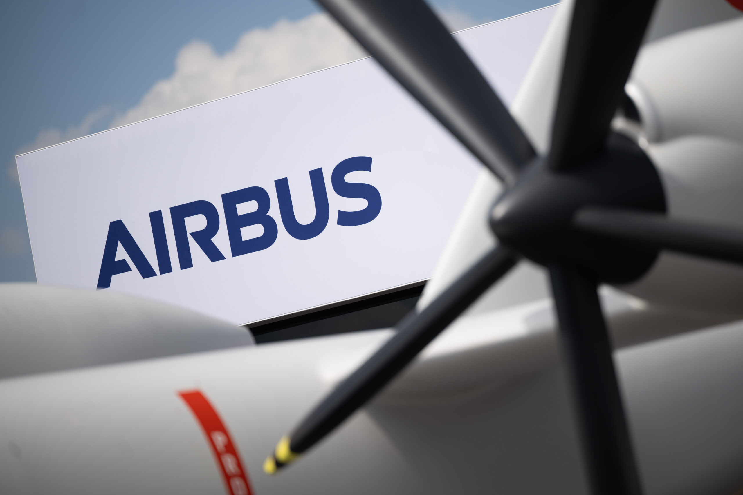 Das Logo von Airbus