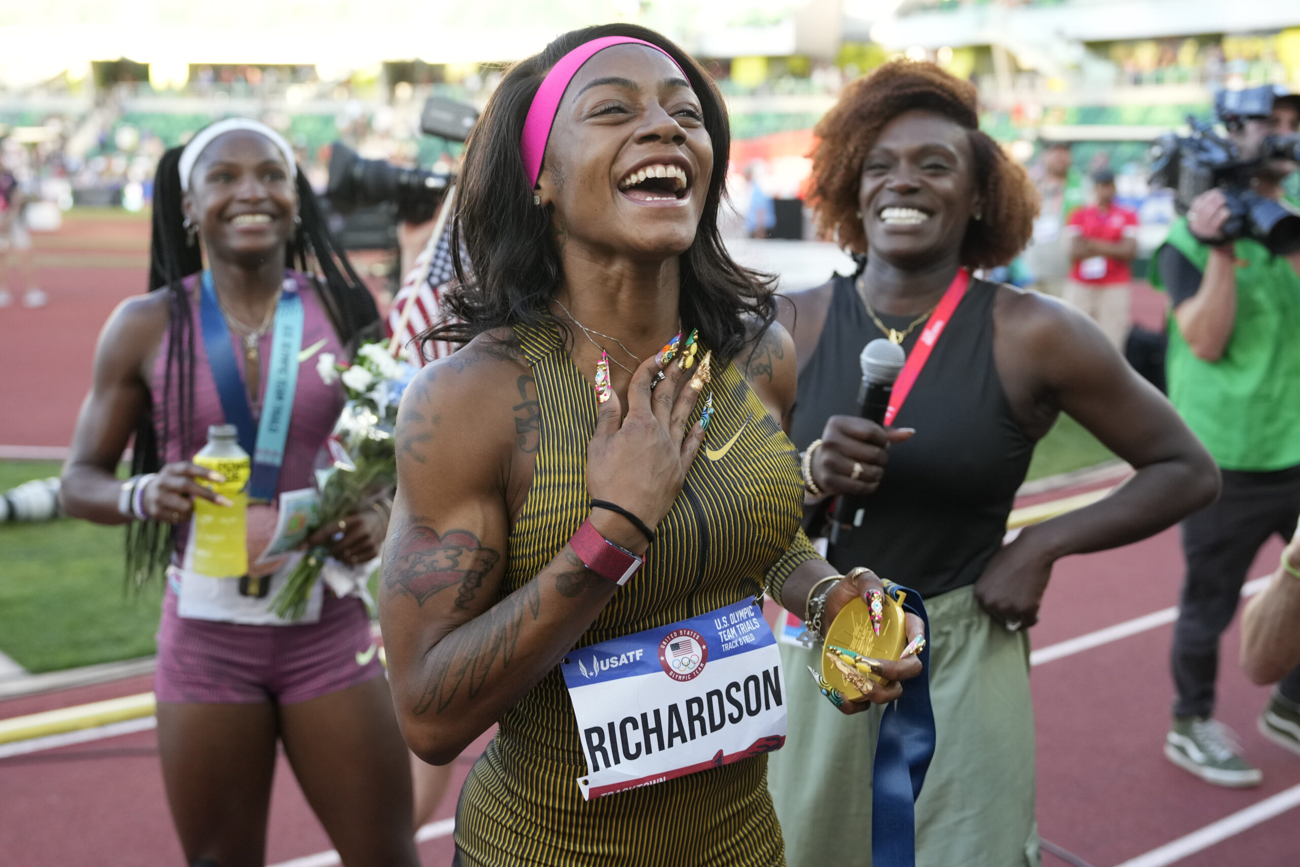 Sha'Carri Richardson nach ihrer Olympia-Qualifikation