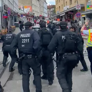 Schüsse auf St. Pauli: Polizei im Einsatz