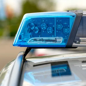 Polizei im Einsatz (Symbolbild).