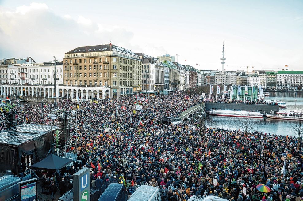 Demo im Januar 2024