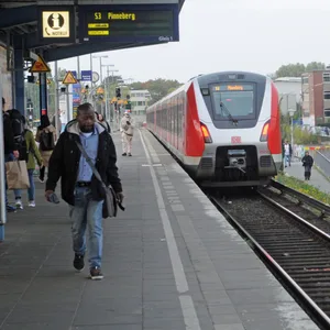 Der alte S-Bahnhof Diebsteich. Dort halten seit Oktober 2022 keine Bahnen mehr.