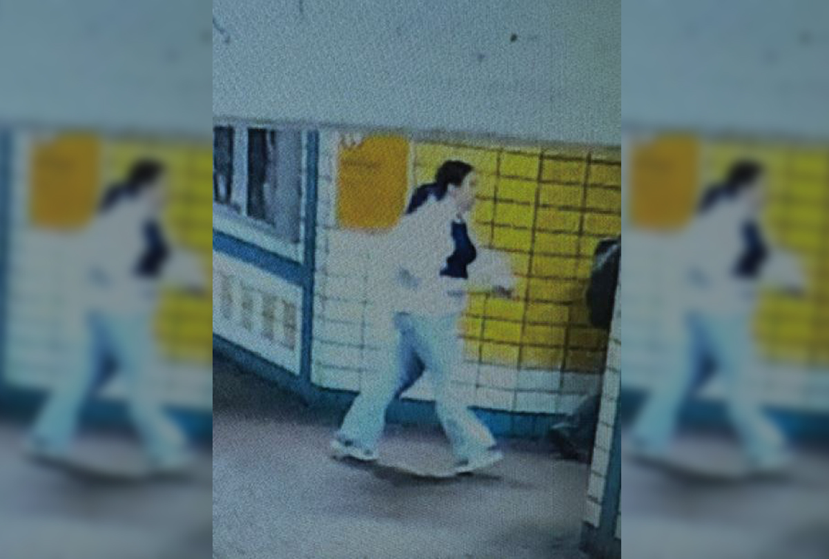 Diese Frau war vermutlich in Begleitung der drei vermissten Kinder im Bahnhof Elmshorn unterwegs. Die Polizei sucht nun nach ihr.