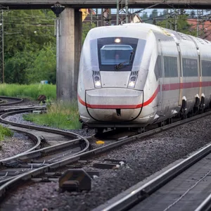 Ein ICE der Deutschen Bahn (Symbolbild).