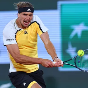 Alexander Zverev bei den French Open