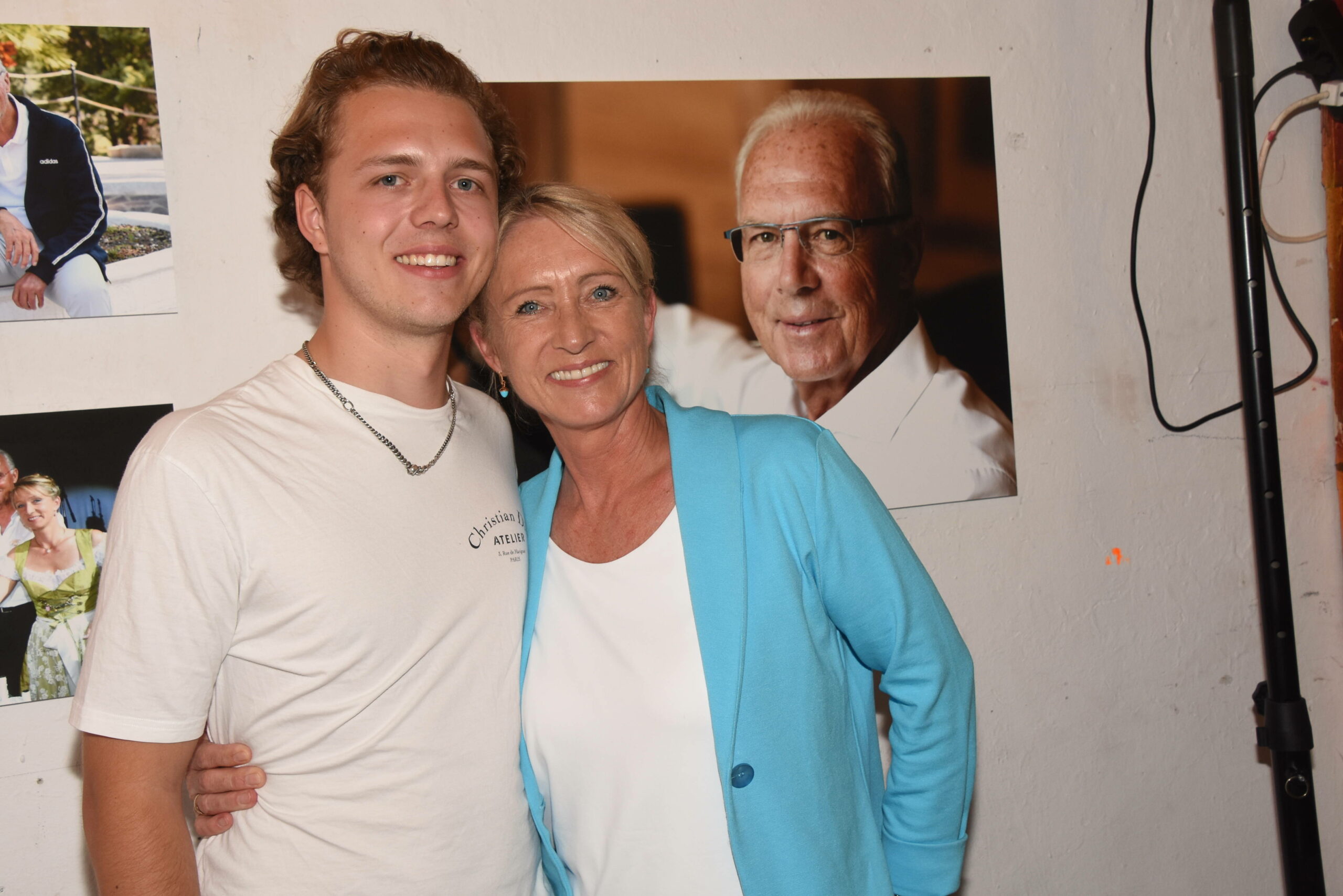 Joel und Heidi Beckenbauer