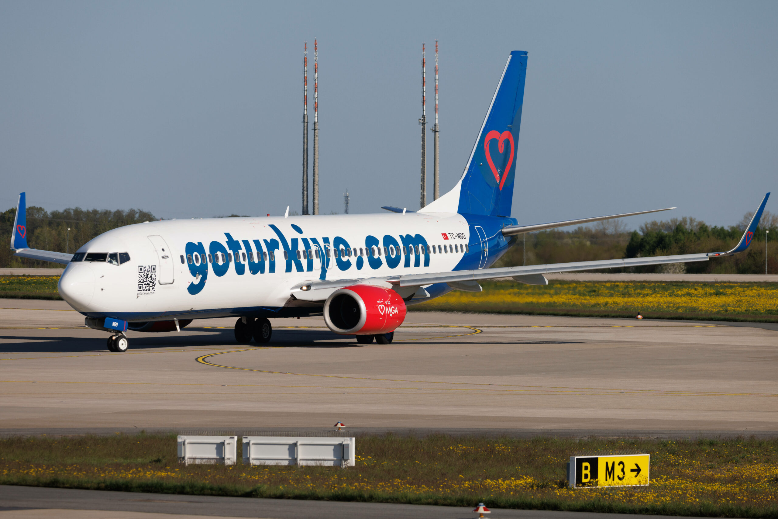 Ein geplanter Flug der Airline Mavi Gök von Antalya nach Münster hat für die Passagiere mit einem beängstigenden Vorfall geendet (Symbolfoto).