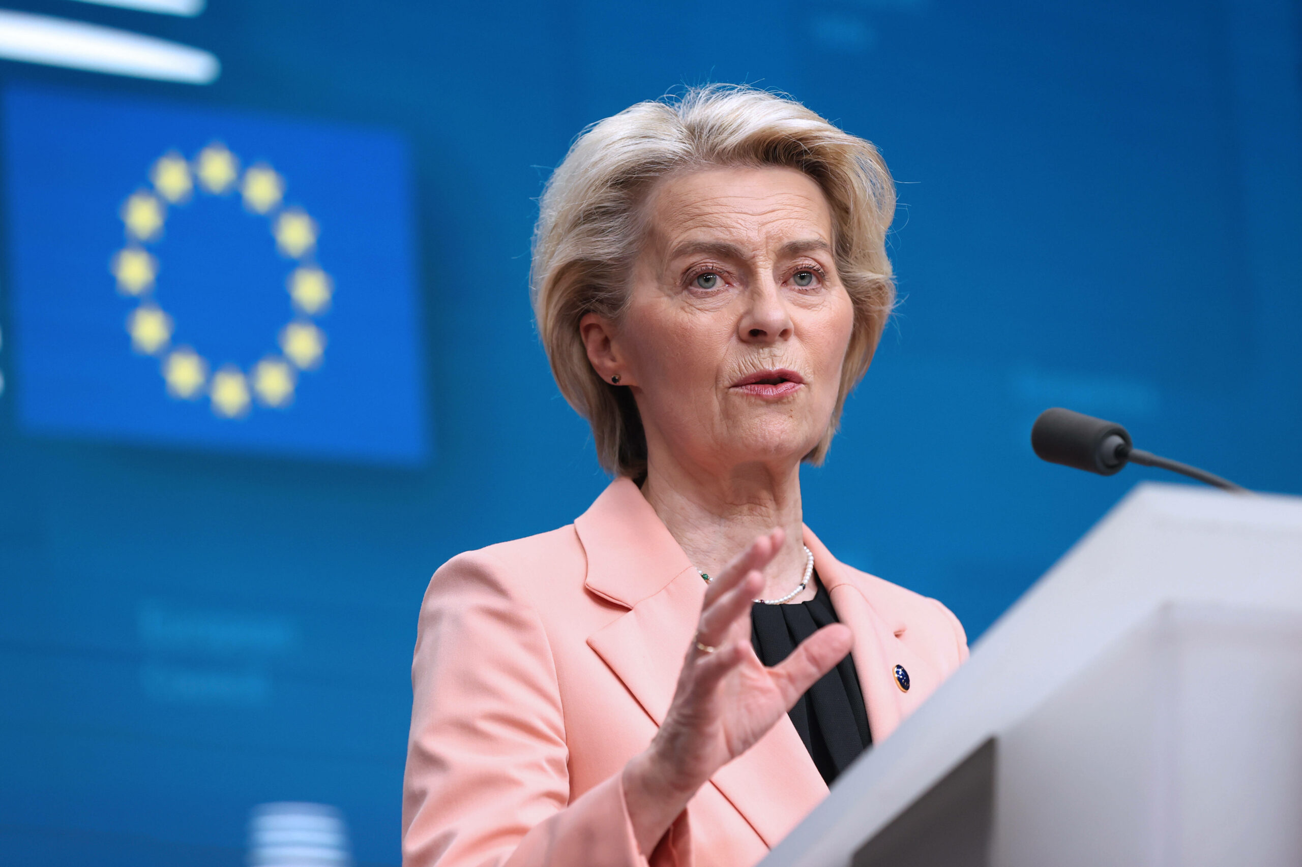 Der Europäische Rat hat Ursula von der Leyen (CDU) für eine zweite Amtszeit als Präsidentin der EU-Kommission nominiert. (Archivbild)