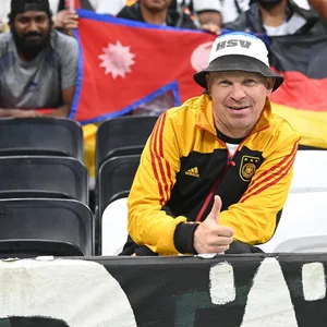 Immer und überall dabei: Frank Niemann ist Fan der Nationalmannschaft und des HSV.