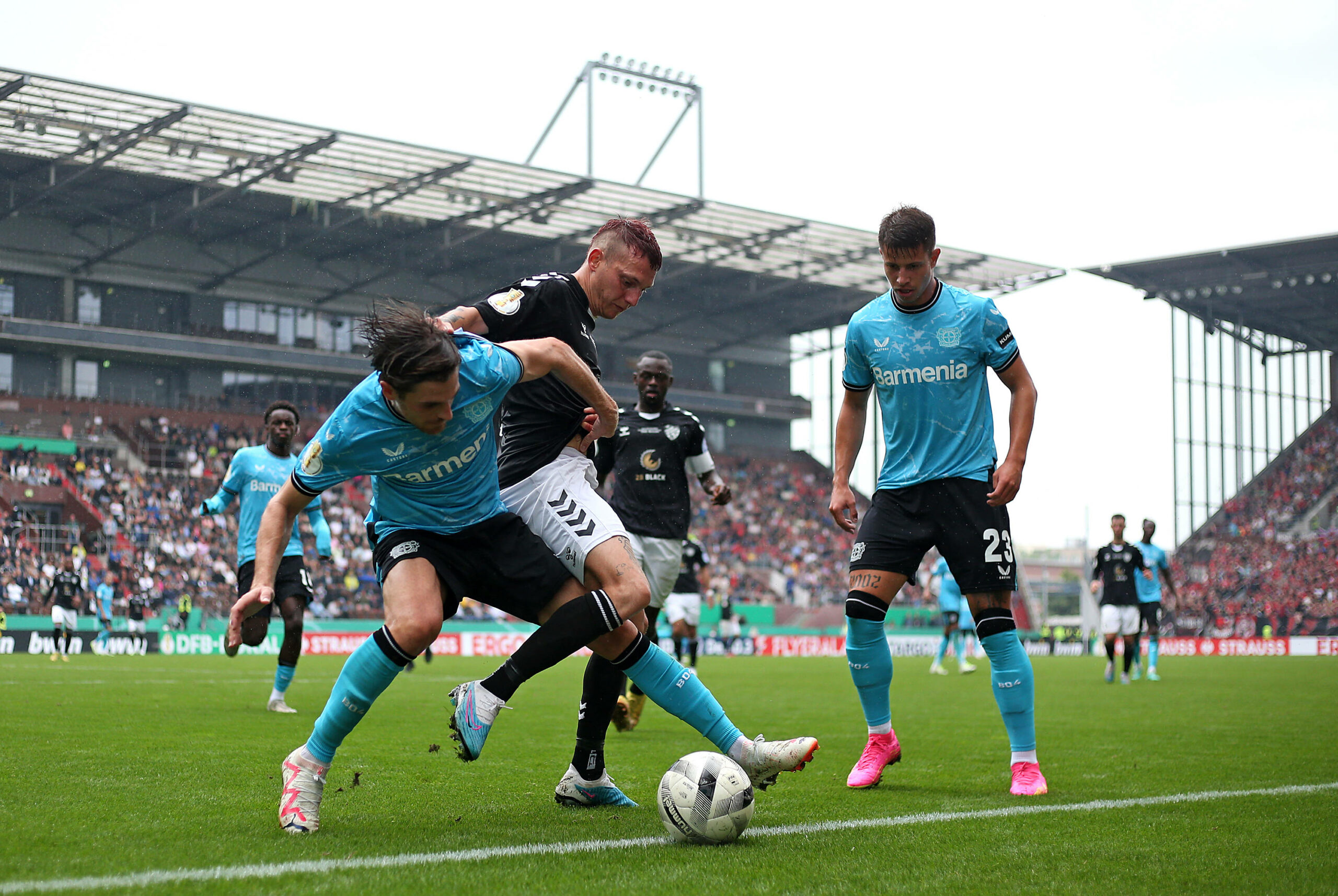 Teutonia Ottensen gegen Bayer Leverkusen