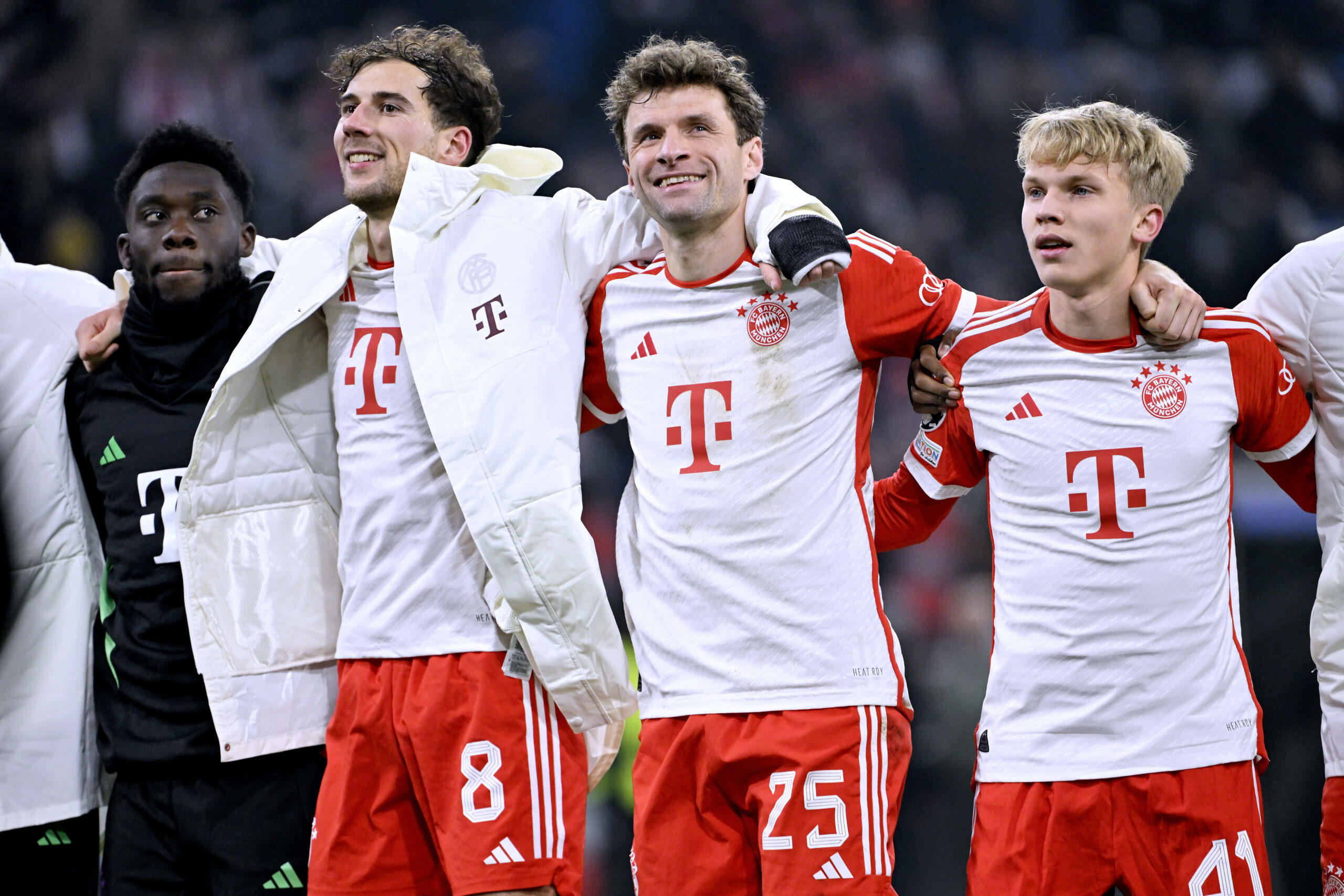 Frans Krätzig nach dem Champions-League-Spiel der Bayern gegen den VfB Stuttgart