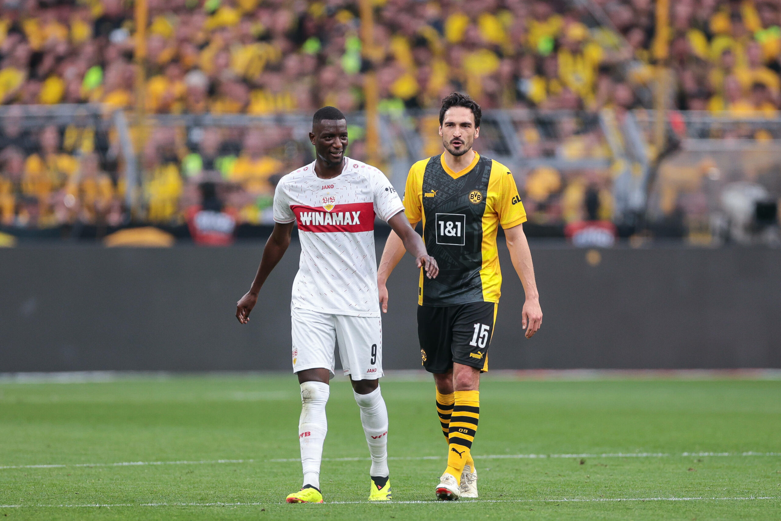 Serhou Guirassy und Mats Hummels