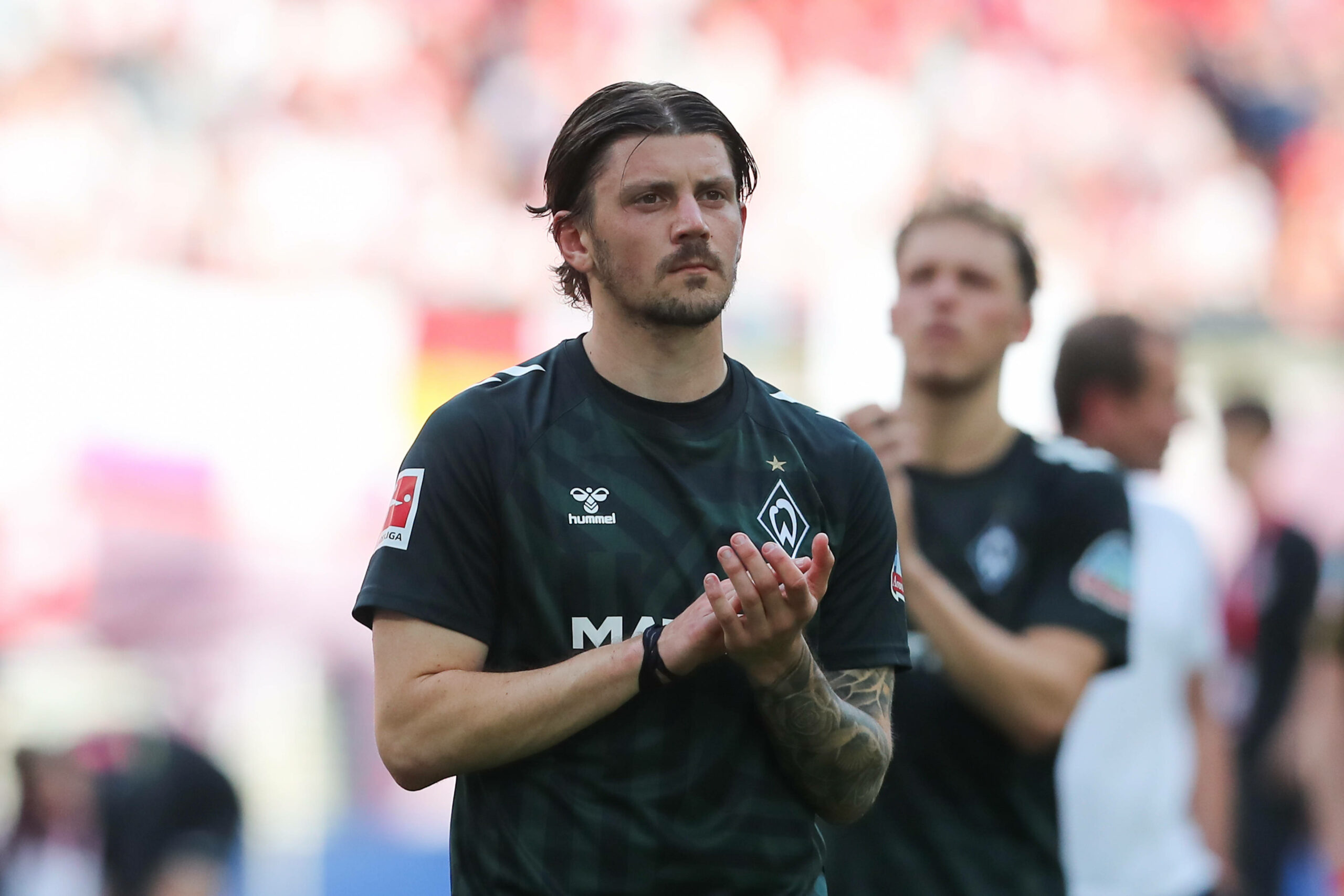 Dawid Kownacki kam in der zurückliegenden Saison auf 22 Einsätze für Werder Bremen. Ein Tor gelang dem Stürmer dabei allerdings nicht.