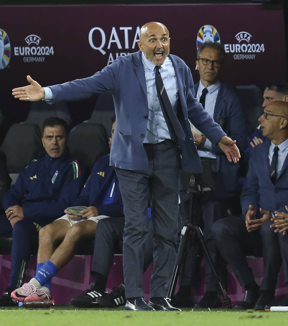 Italien-Coach Luciano Spalletti regt sich auf