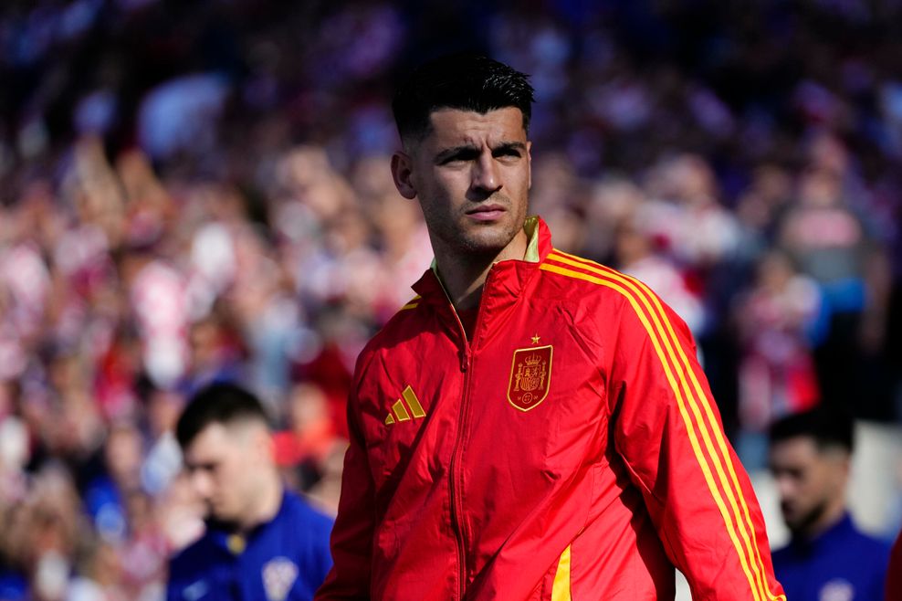 Alvaro Morata bei der „Furia Roja“