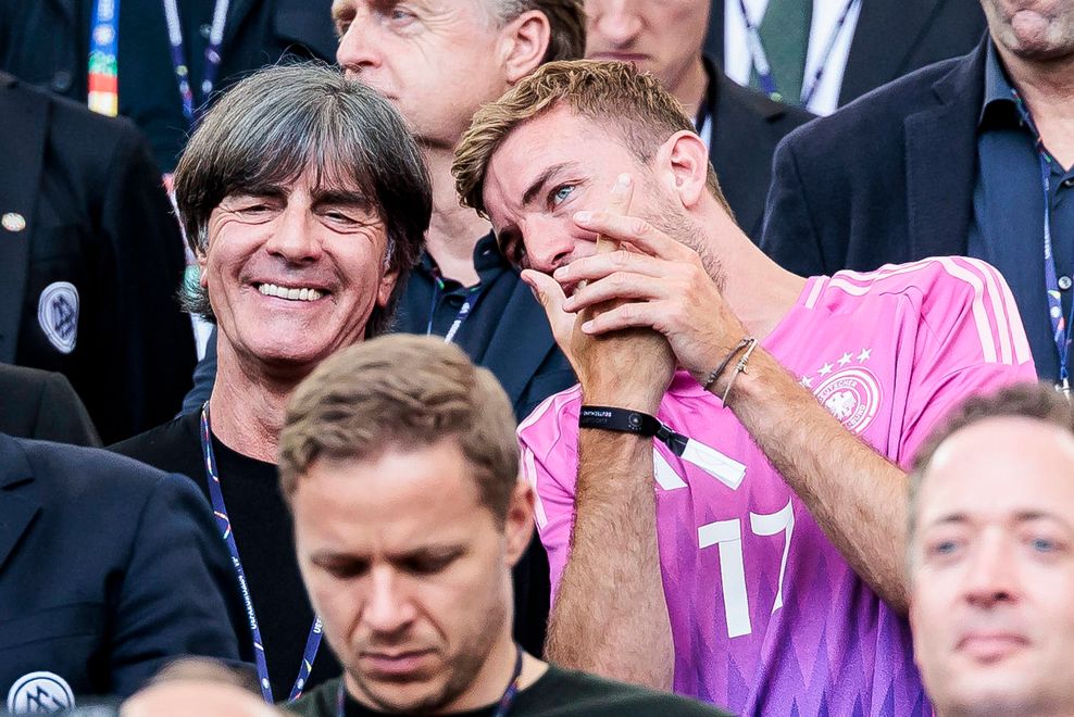 Joachim Löw mit Christoph Kramer