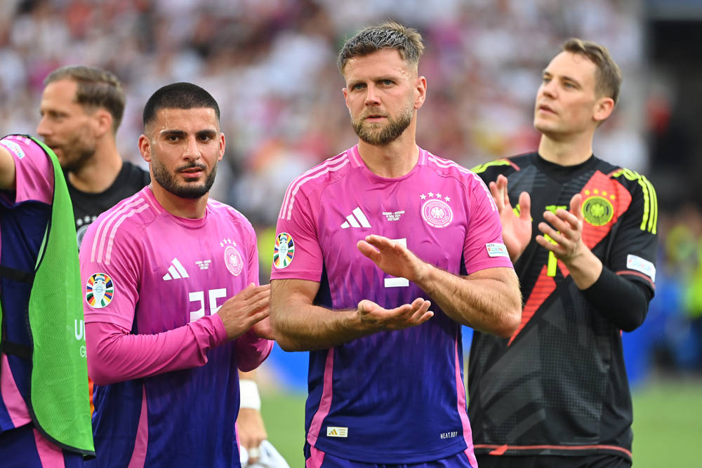 Deutschlands Nationalteam um Deniz Undav (l.) und Niclas Füllkrug hat sich zu den Favoriten dieser EM gemausert.