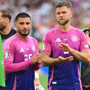 Deutschlands Nationalteam um Deniz Undav (l.) und Niclas Füllkrug hat sich zu den Favoriten dieser EM gemausert.