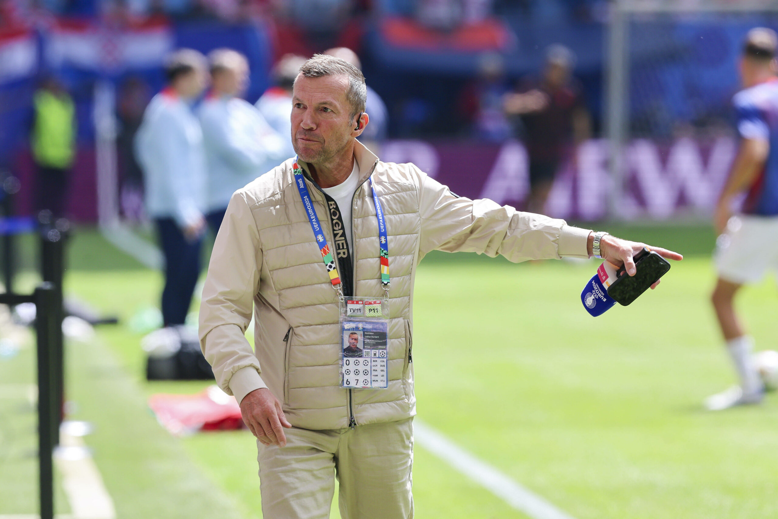 Lothar Matthäus als TV-Experte bei MagentaTV