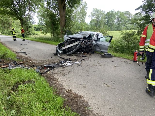 Das am Unfall beteiligte Auto.