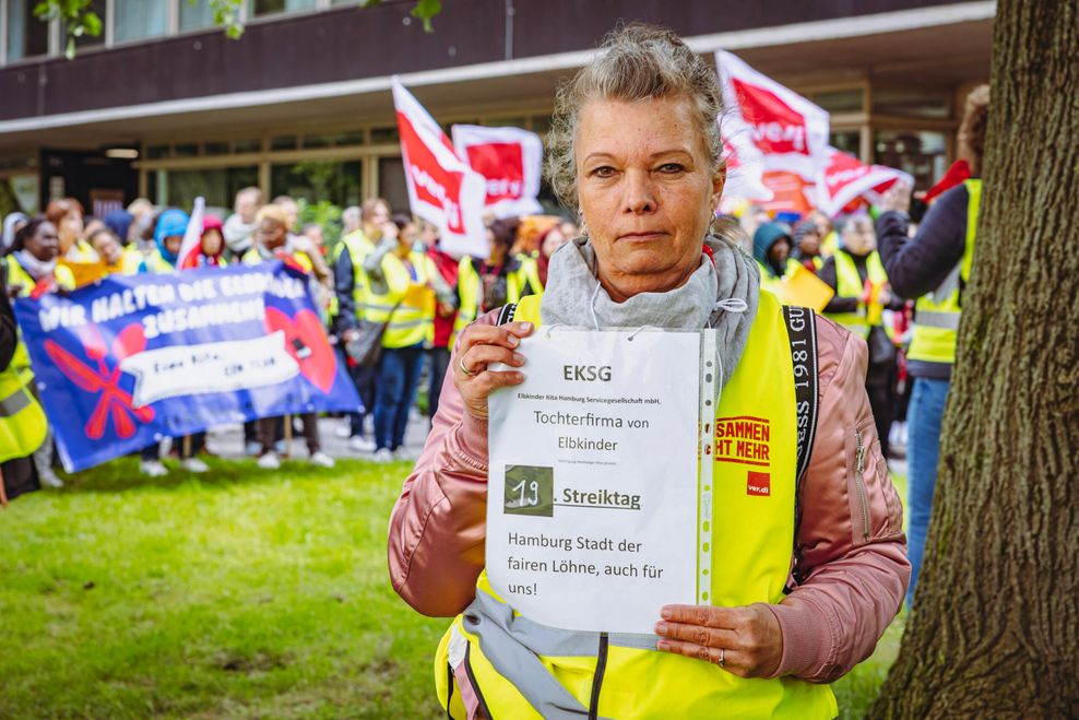 Sechs Wochen Streik! Kita-Mitarbeiterinnen in Hamburg auf Zinne