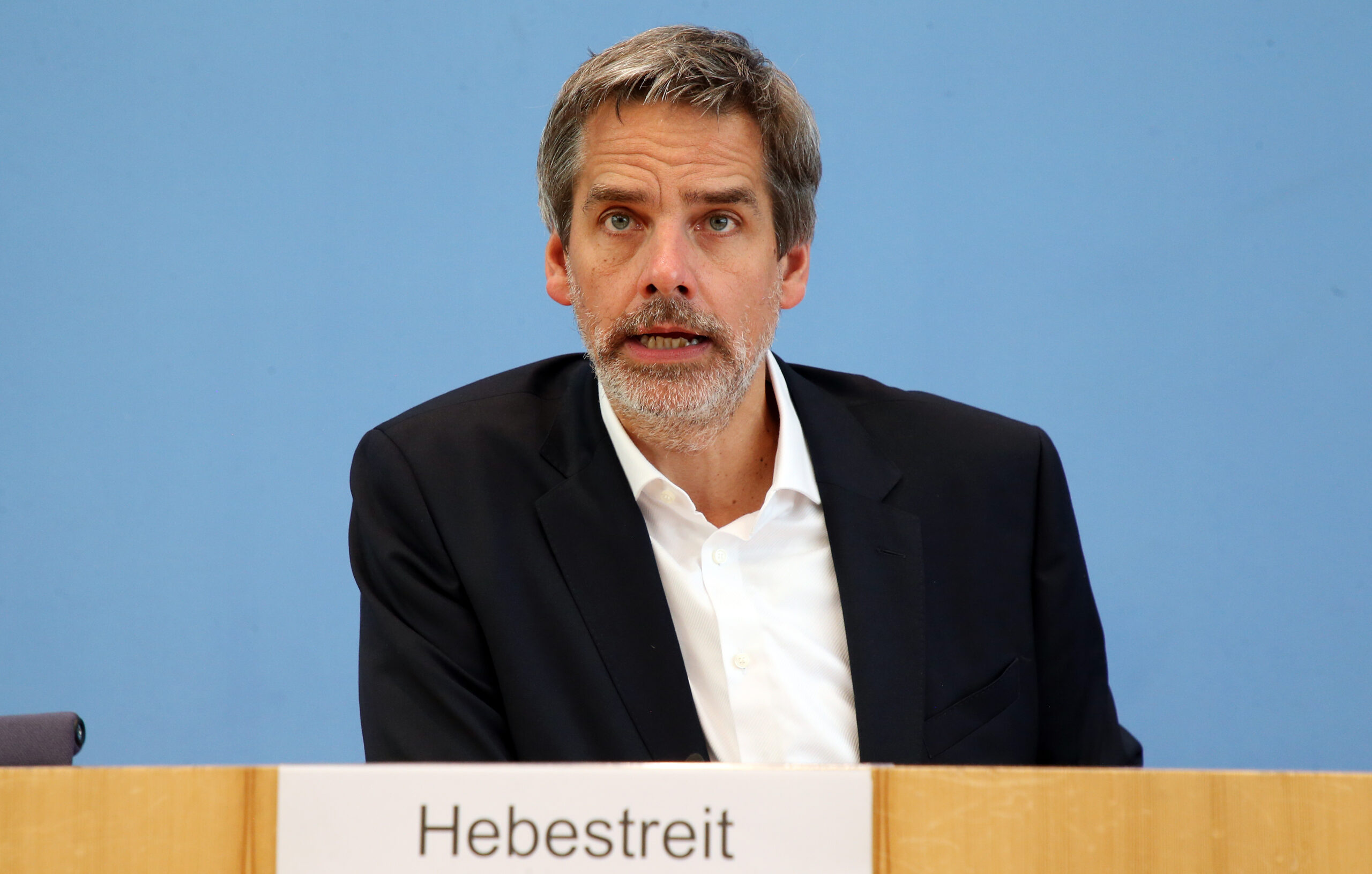 Berlin: Steffen Hebestreit, Sprecher der Bundesregierung, beantwortet auf der Regierungspressekonferenz Fragen von Journalisten.