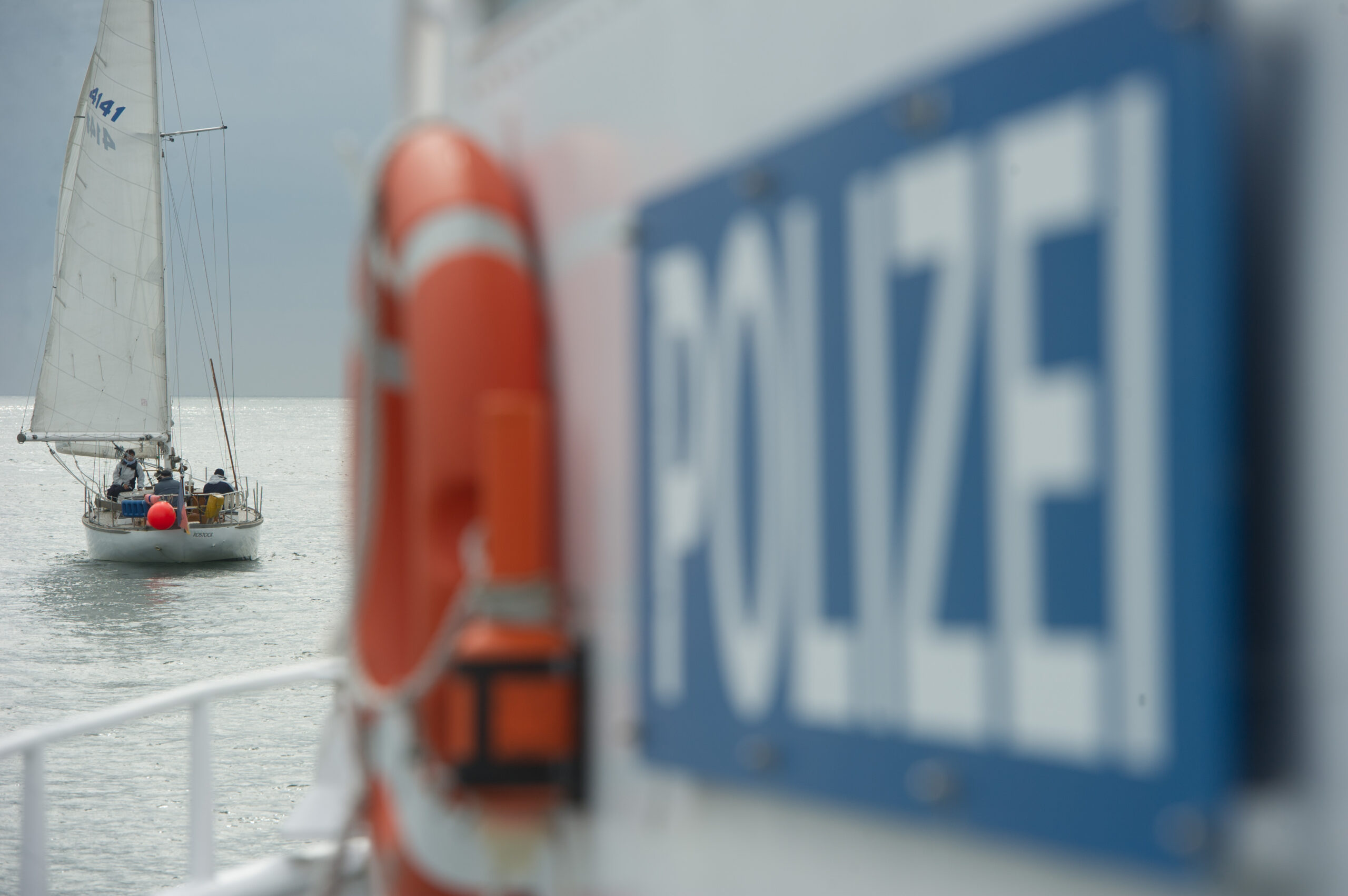 Ein Boot der Wasserschutzpolizei (Archivofoto).