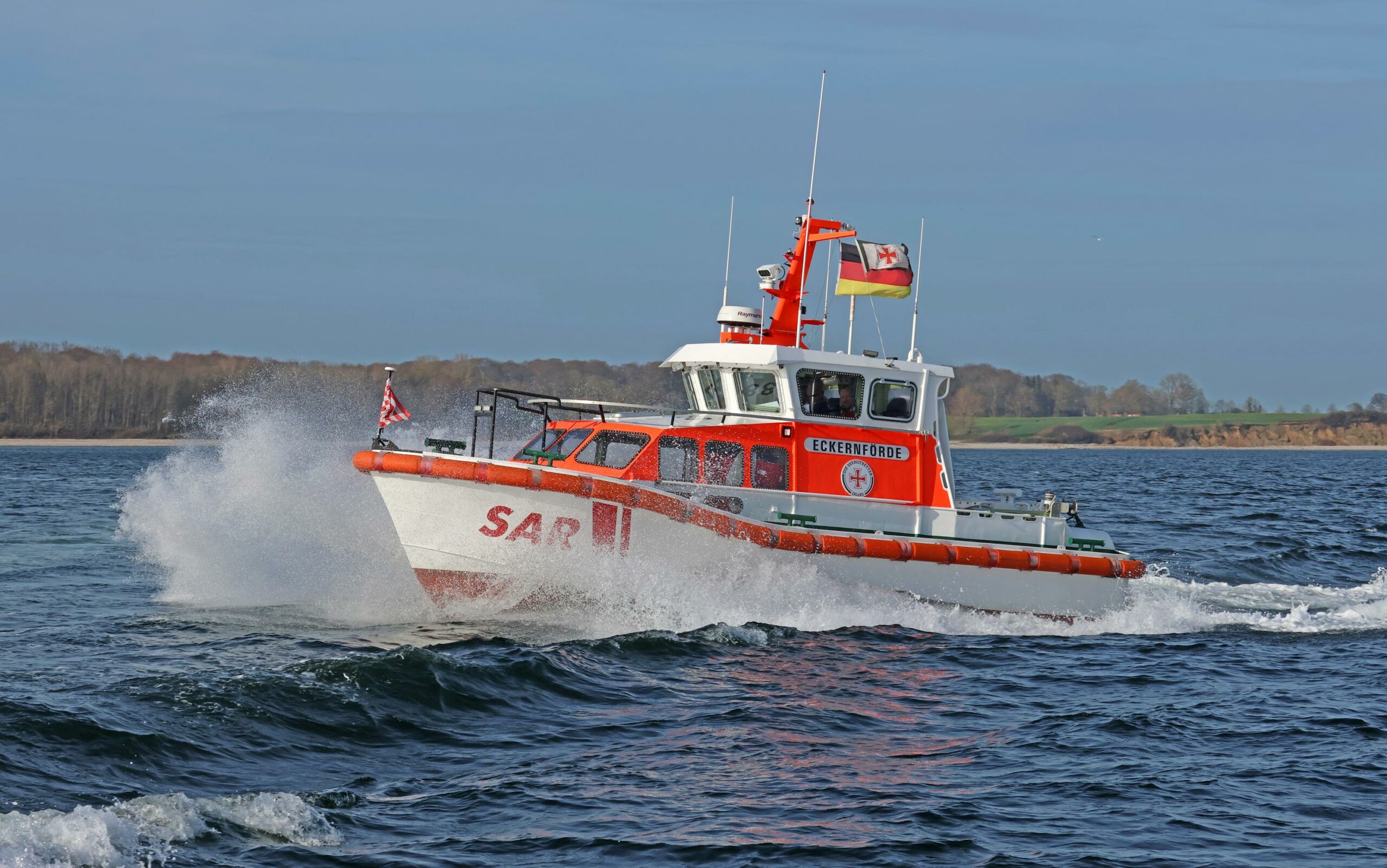 Das Seenotrettungsboot „Eckernförde“