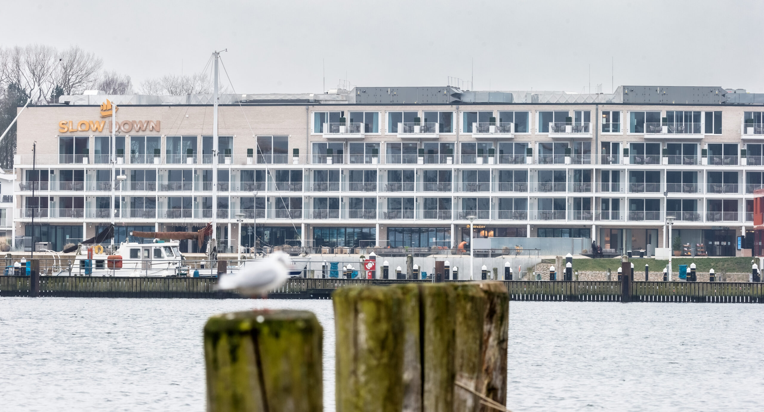 Im Hotel „Slow Down Travemünde“ hat es in der Nacht zu Samstag gebrannt (Archivbild).