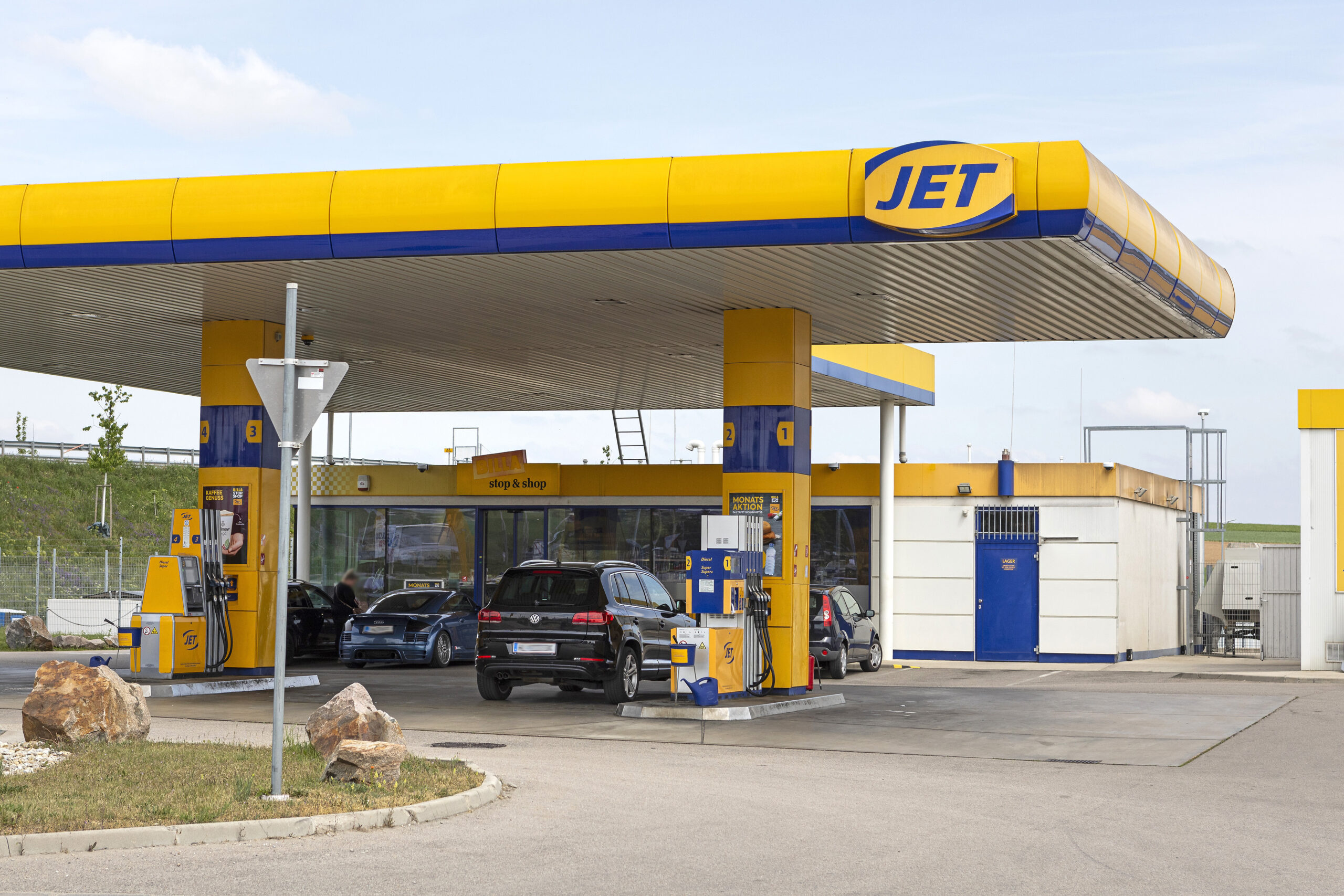 Eine Jet Tankstelle (Symbolbild).
