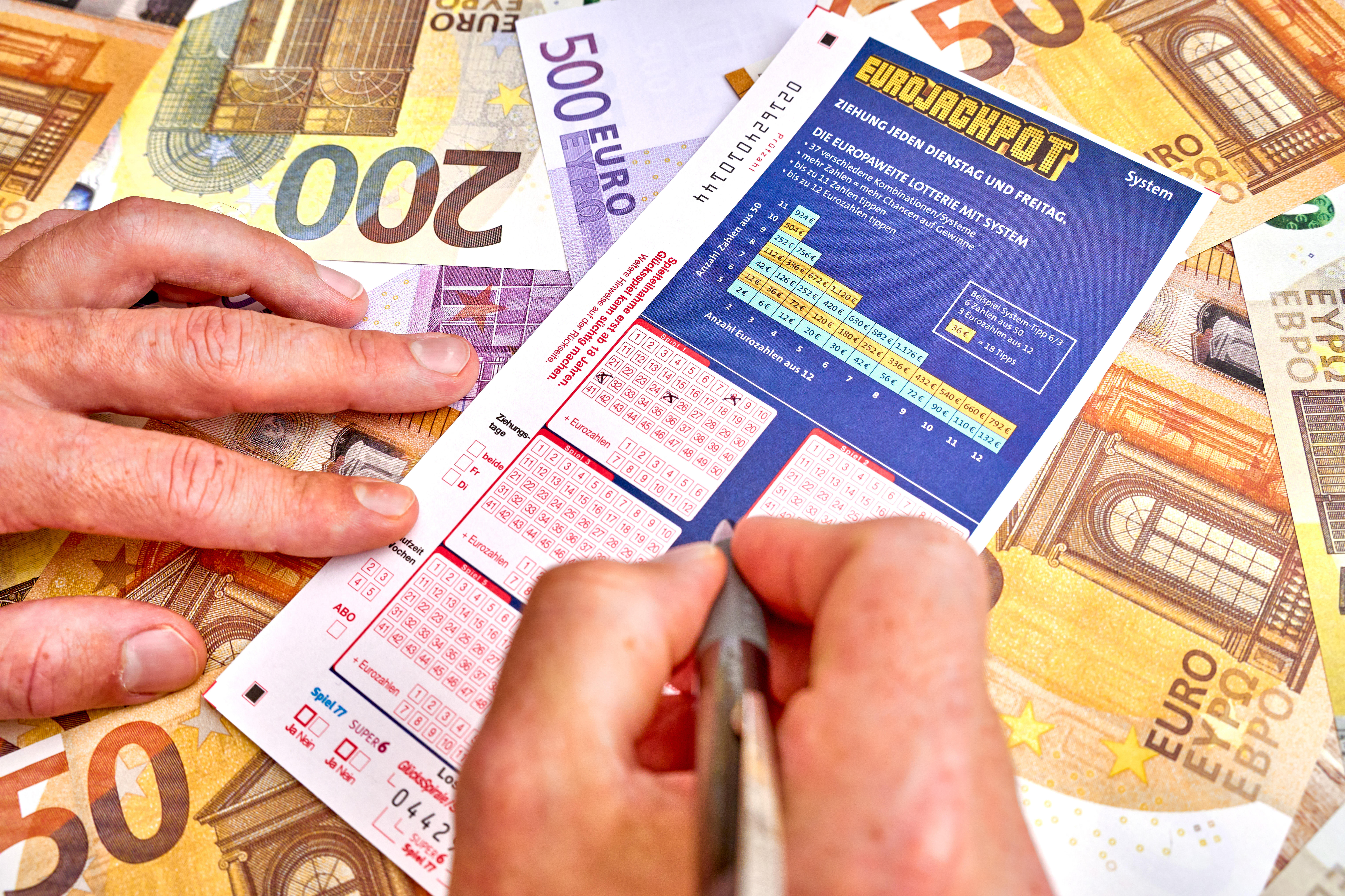 Der Mann aus NRW knackte den Eurojackpot – und ist jetzt Multimillionär. (Symbolbild)