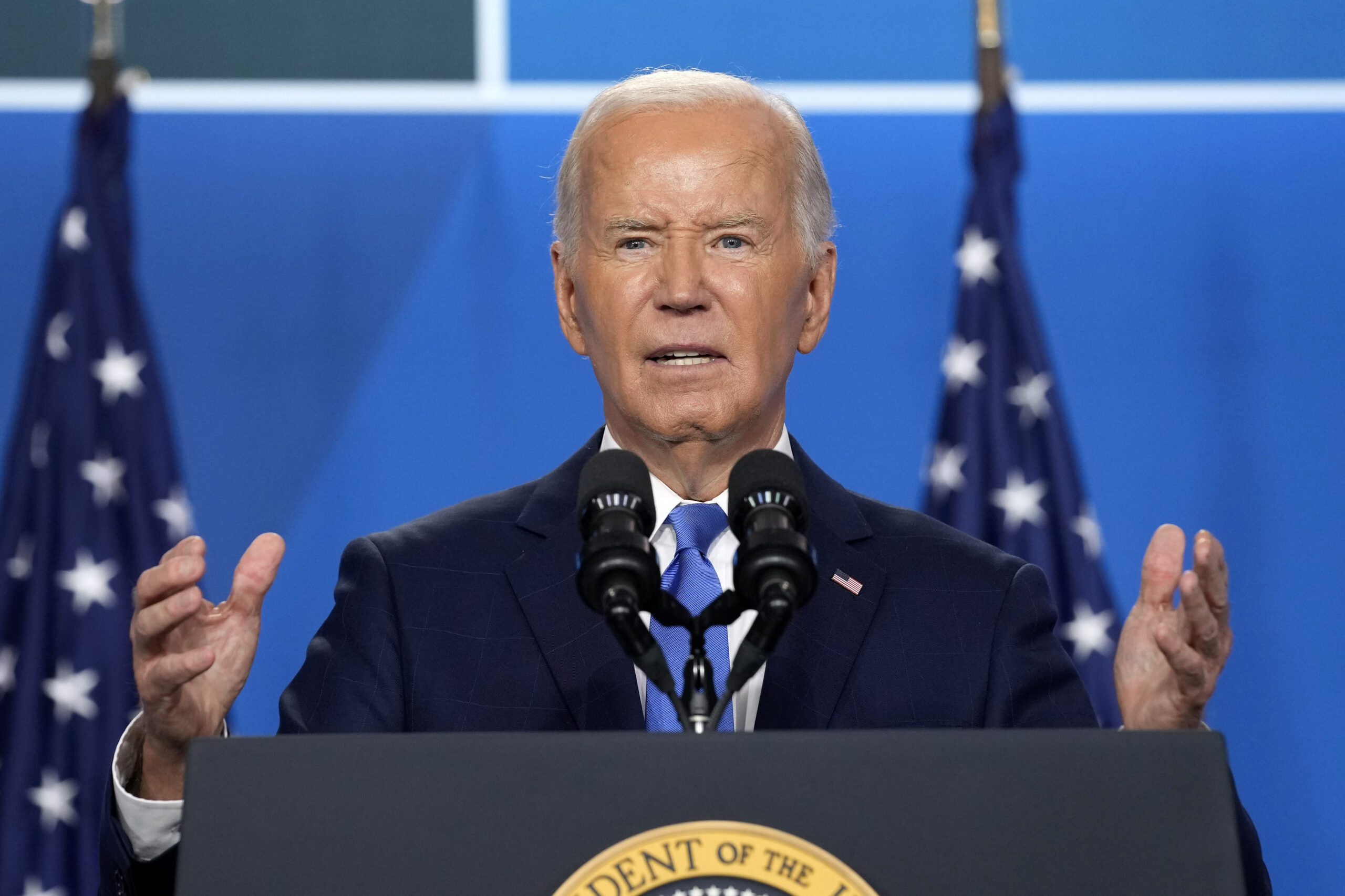 Ausgerechnet! Präsident Biden verwechselte Wladimir Putin mit Wolodymyr Selenskyj und Donald Trump mit Kamala Harris.