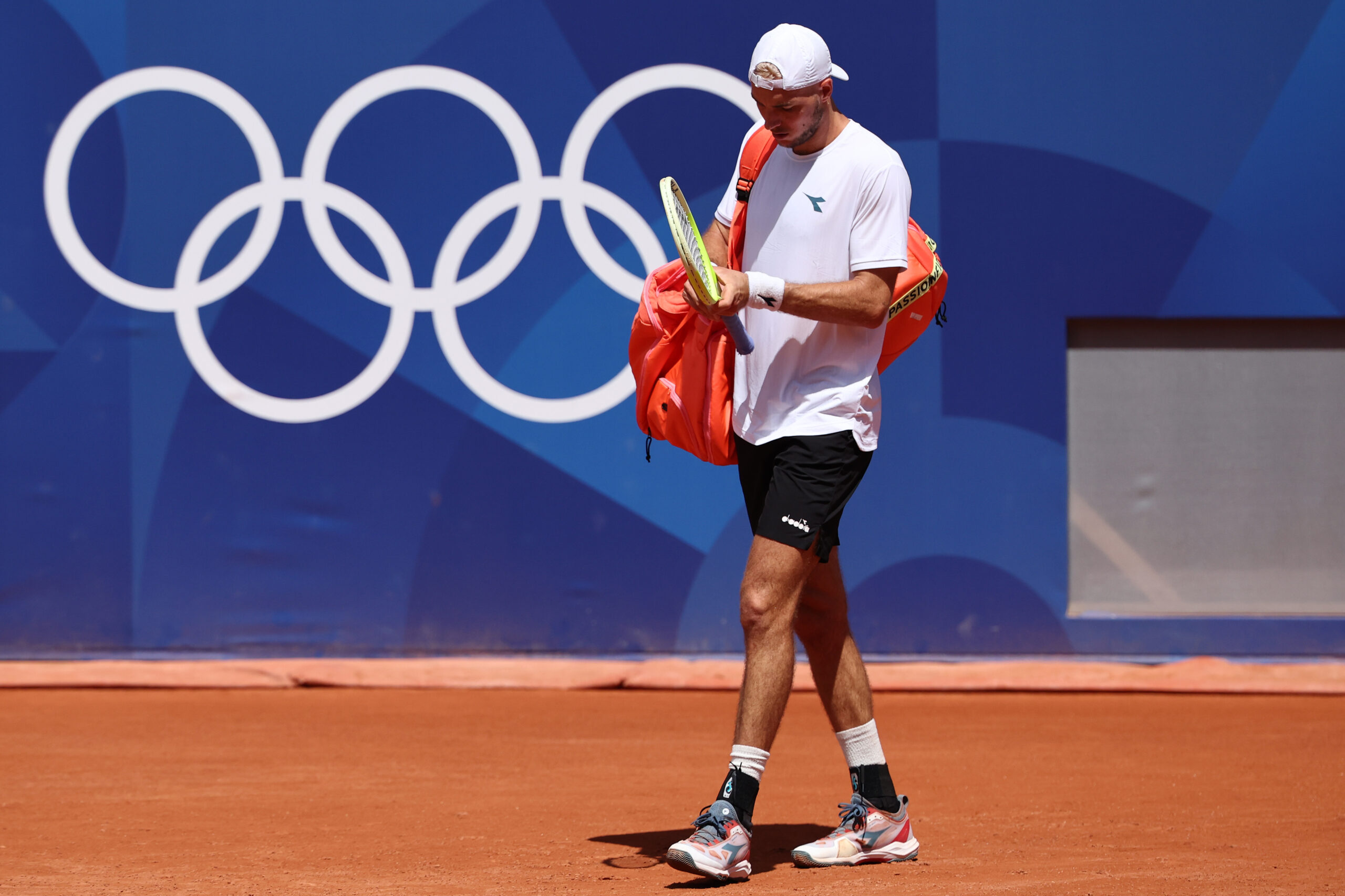 Tennisspieler Jan-Lennard-Struff bei Olympia