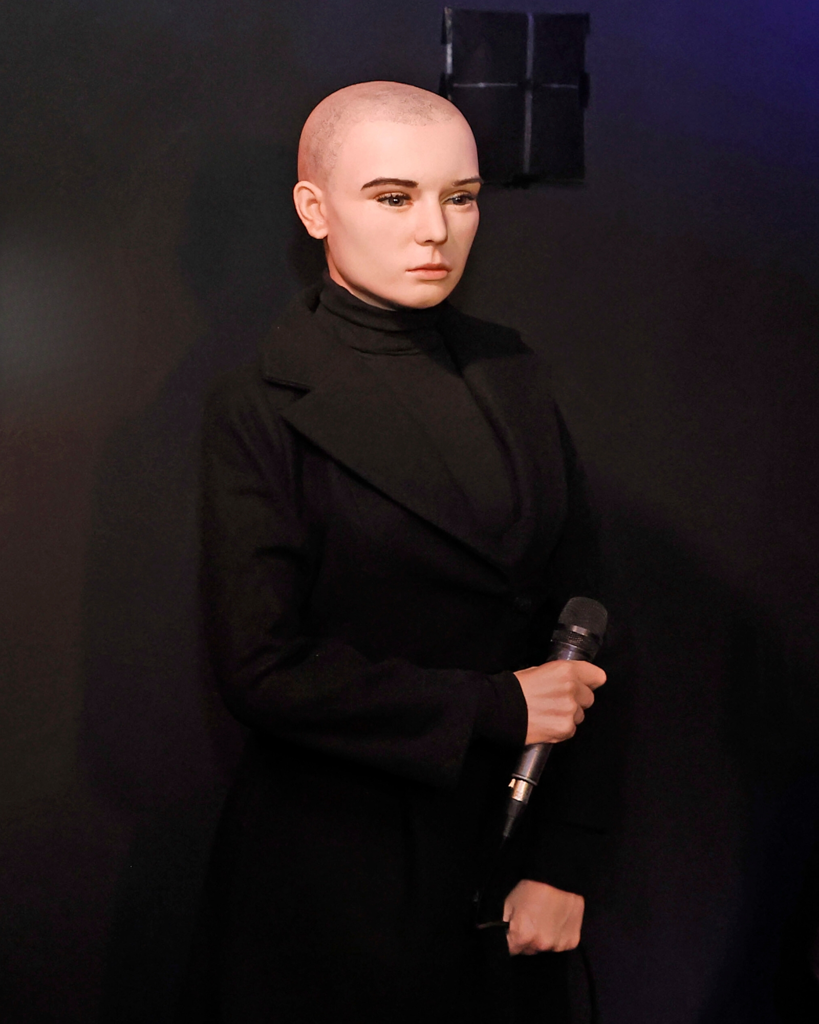 Die Wachsfigur der irischen Sängerin Sinead O'Connor