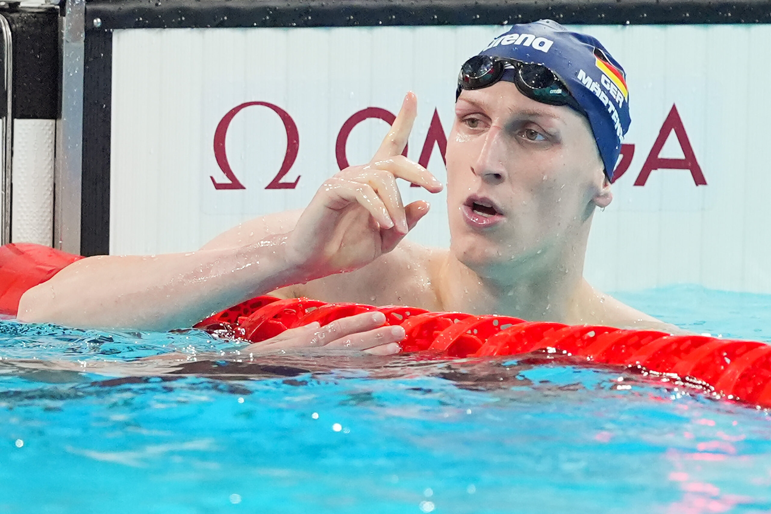 Lukas Märtens bei den Olympischen Spielen