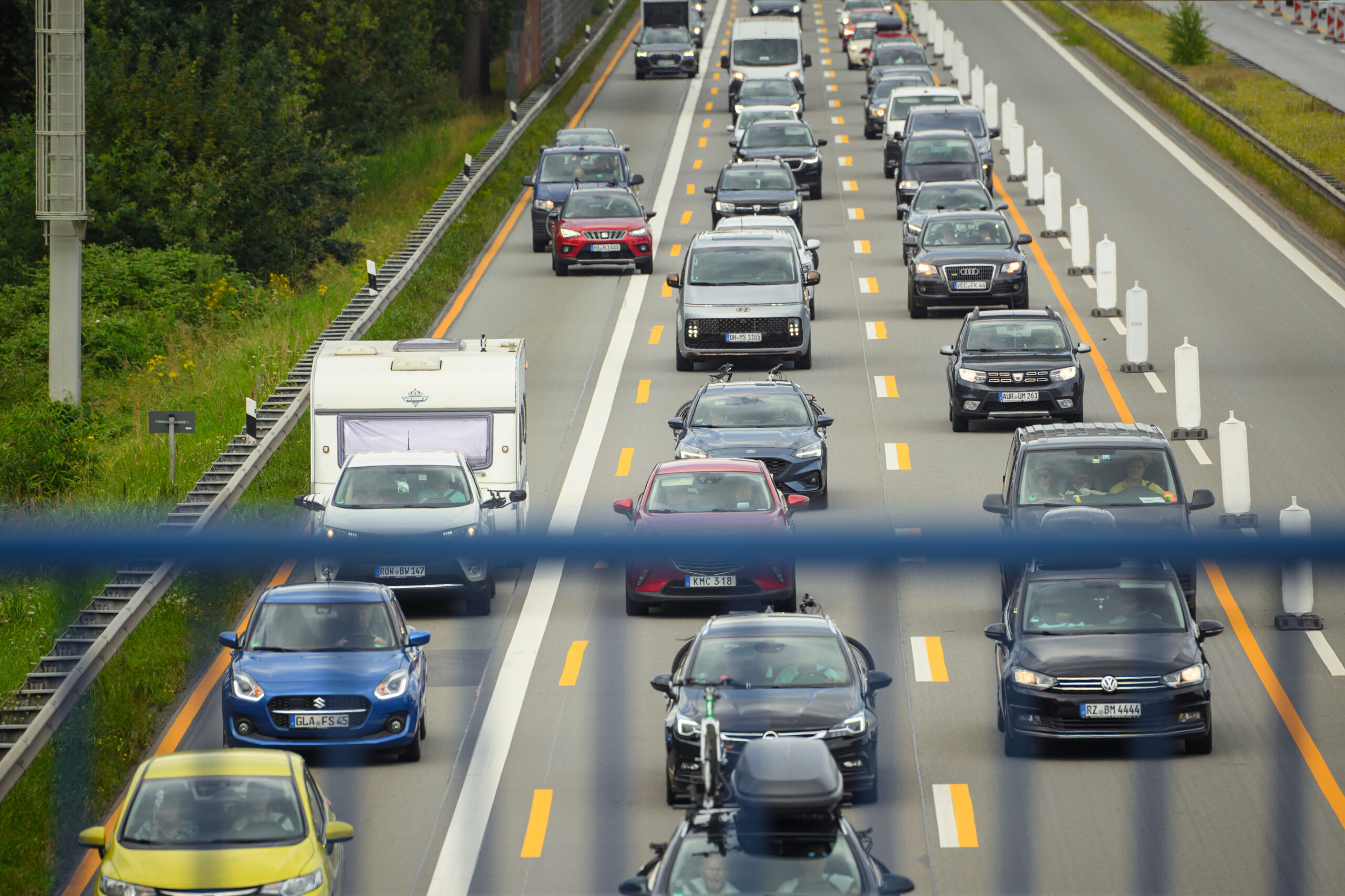 Stau auf der A1