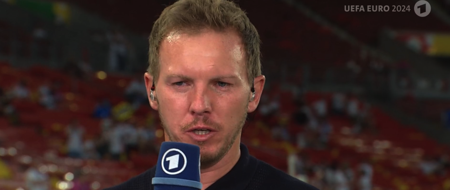 Julian Nagelsmann weint im ARD-Interview