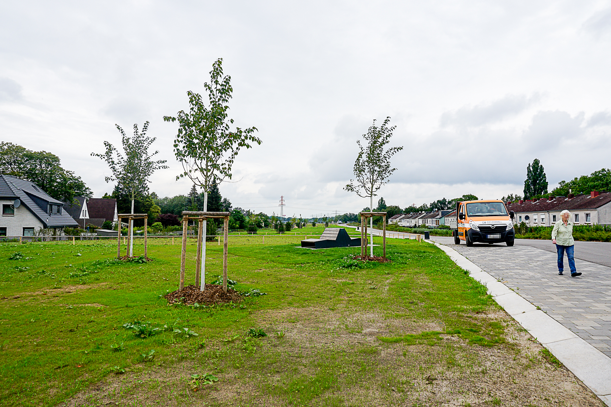 Der Deckelpark auf der A7 in Stellingen ist bereits zugänglich und wird am Samstag offiziell eröffnet.