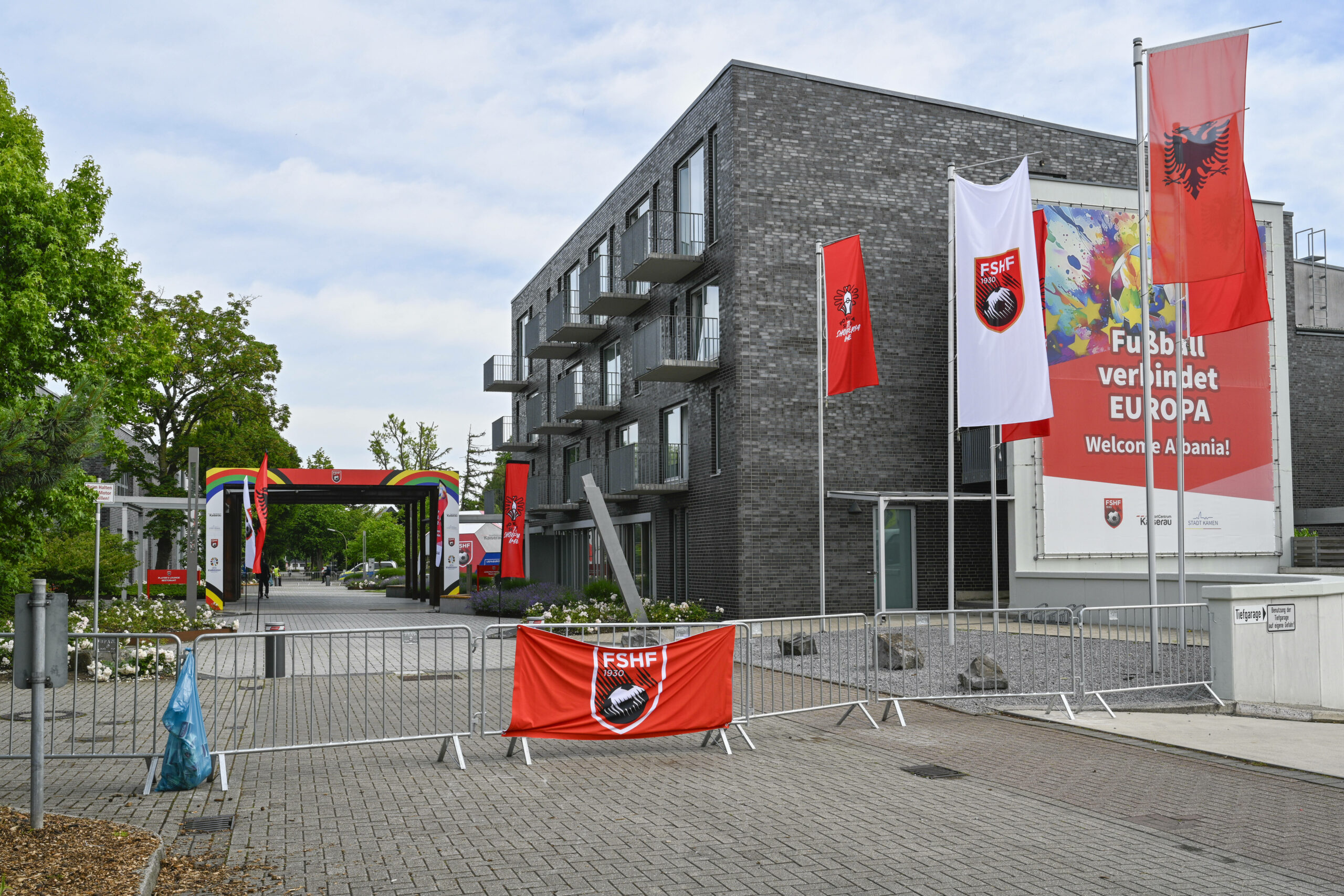 Das Sportcentrum Kaiserau war das Teamquartier der albanischen Nationalmannschaft.