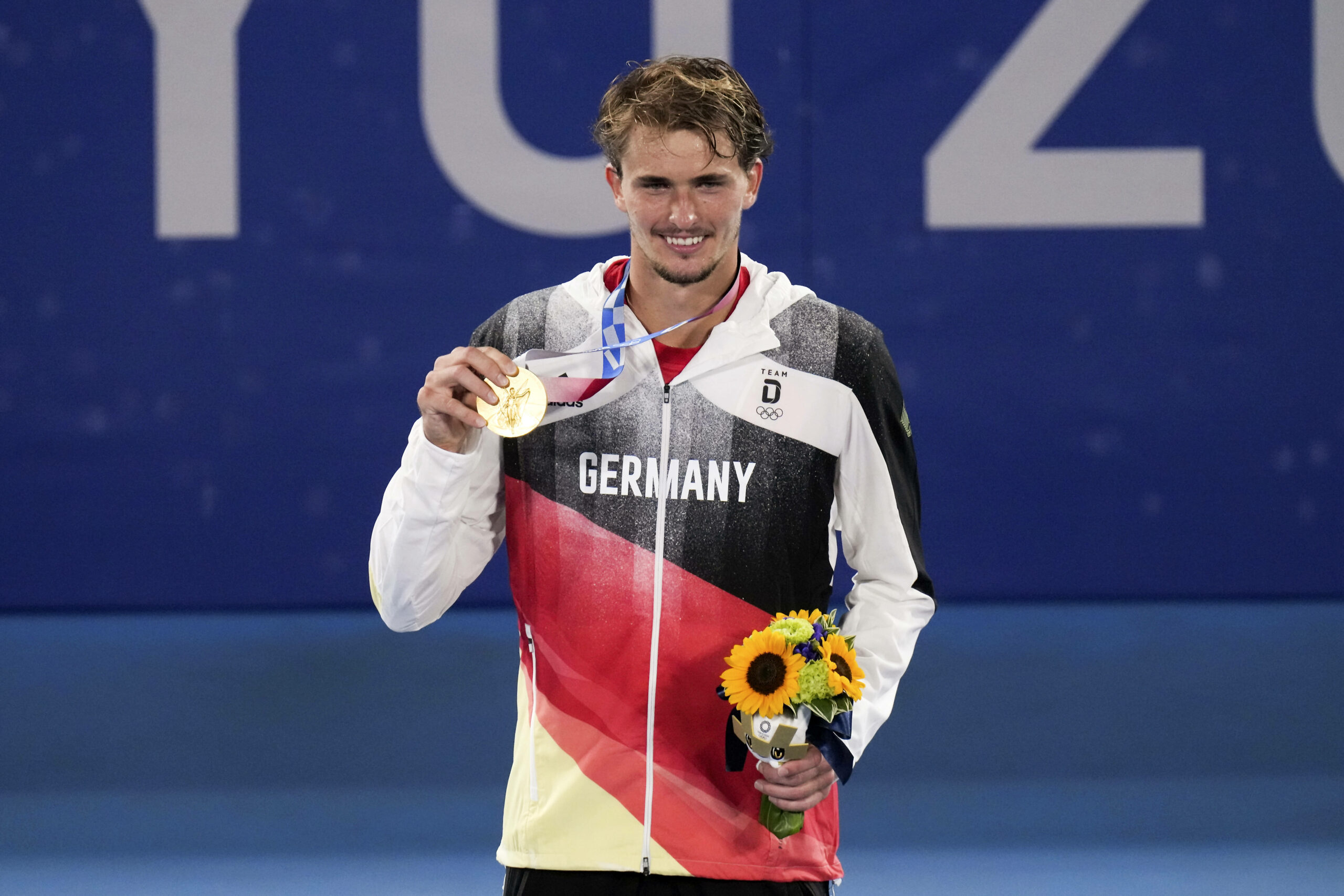 Alexander Zverev mit Goldmedaille